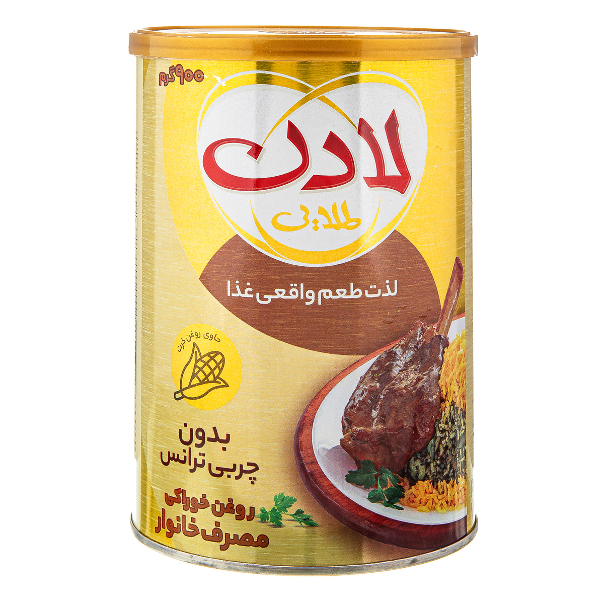 روغن  طلایی نیمه جامد لادن900گرم-ارسال رایگان